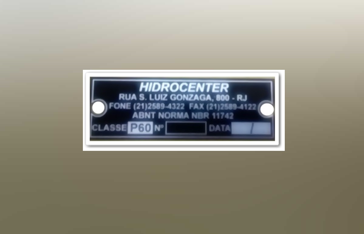 hidrocenter analum identificacao