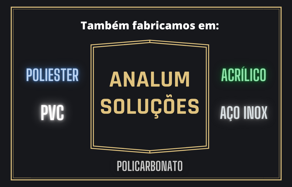 policarbonato,acrilico,poliester na analum